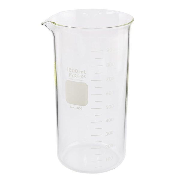 コーニングインターナショナル トールビーカー PYREX(R) 1060-1L 1個 2-9427-07（直送品）