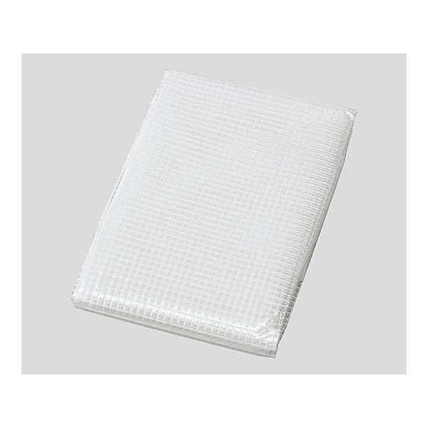 ユタカメイク シースルーシート PE透明糸入りシート ハトメ数14個 B-312 1枚 2-9719-03（直送品）