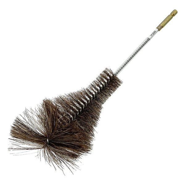 アズワン 実験容器用洗浄ブラシ(三角フラスコ用) 250×150×φ90mm 2-9619-16 1本（直送品）