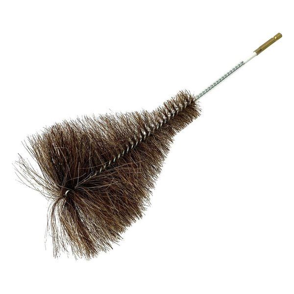 アズワン 実験容器用洗浄ブラシ(三角フラスコ用) 300×200×φ120mm 2-9619-18 1本（直送品）