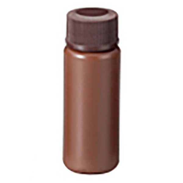 マルエム PPバイアル瓶 11mL 褐色 1箱(600本入) PV-3 1箱(600本) 2-9630-04（直送品）