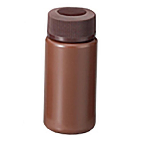 マルエム PPバイアル瓶 22mL 褐色 1箱(500本入) PV-5 1箱(500本) 2-9630-06（直送品）