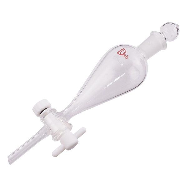 アズワン 分液ロートスキーブ型 PTFEコック付 50mL 2-9603-01 1個（直送品）