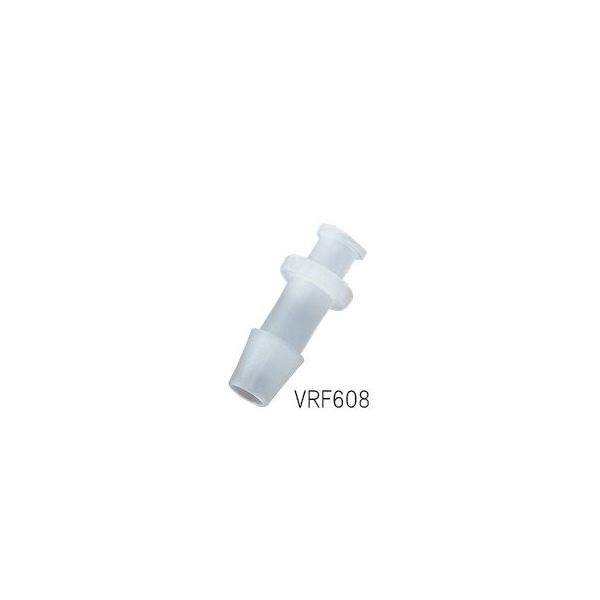 アイシス ルアーフィッティング(PVDF製・軟質チューブ用) VRF608 1袋(10個) 2-9965-06（直送品）