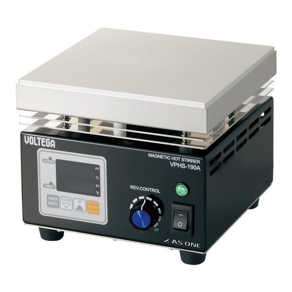 アズワン VOLTEGA パワーホットスターラー(アルミ天板) VPHS-190A 1台 3-1494-01（直送品）
