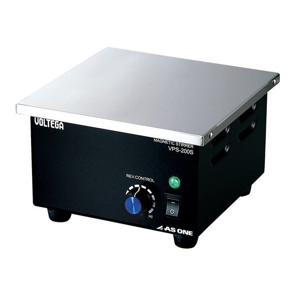 アズワン VOLTEGA パワースターラー(ステンレス天板)アナログタイプ VPS-200S 1台 3-1493-02（直送品）