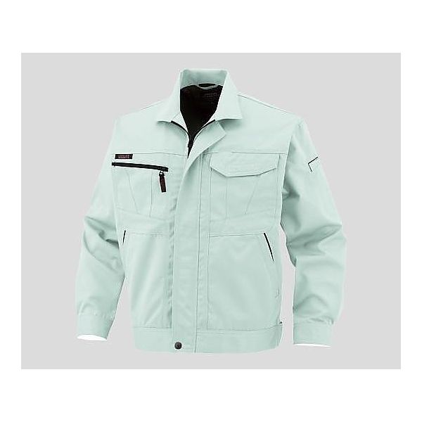 コーコス信岡 長袖ブルゾンAー1760 帯電防止 3Lパウダーグリーン A-1760 1着 2-9943-04（直送品）