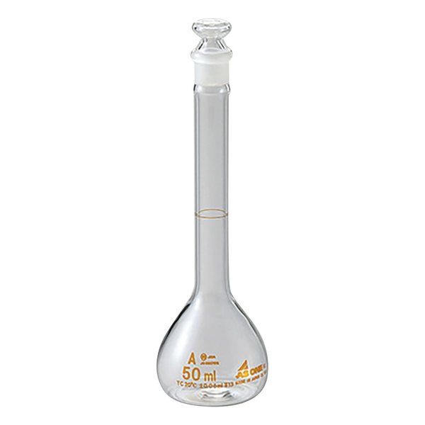 クライミング 酸洗浄済メスフラスコ 50mL 2030-06-20 1個 2-992-01（直送品）