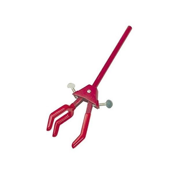 杉山製作所 カラー両開きクランプ 中 赤 2-9823-04 1個（直送品）