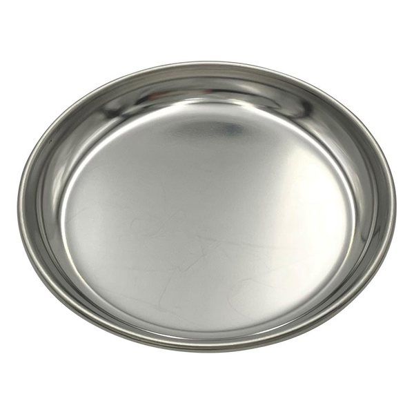 清水アキラ ステン丸皿 φ79×9mm 5-179-08 1枚（直送品）