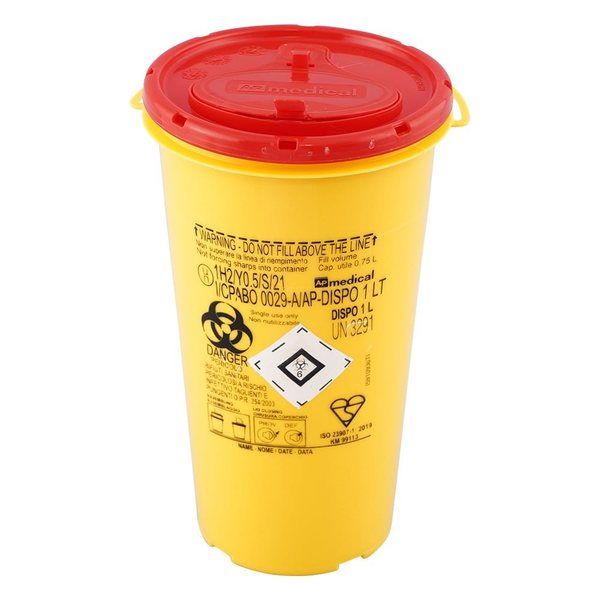 アズワン ディスポシャープスコンテナー 1L 1個 DISPO 1 8-3161-02（直送品）