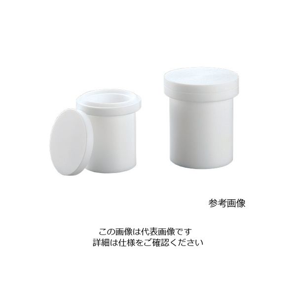 フロン工業 PTFEルツボ(蓋付き) 50mL 7-636-12 1個（直送品）