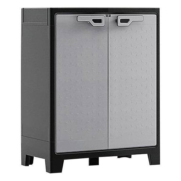 アズワン プラスチックキャビネット(Taitan)(下段、両開き) 9762000 027002 1台 3-1613-11（直送品）