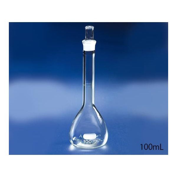 コーニングインターナショナル メスフラスコ CLassA 白・保証書付き 250mL 5680-250 1個 3-1681-09（直送品）