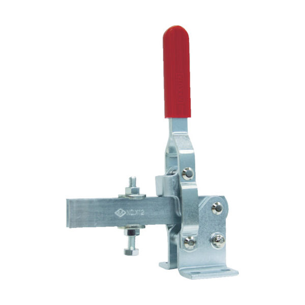大阪角田興業 角田 ハンドル縦型トグルクランプ(下方押え型) No.X12 締圧力2.0kN KC-X12 1個 121-7721（直送品）