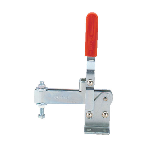 大阪角田興業 角田 ハンドル縦型トグルクランプ(下方押え型) No.X14 締圧力3.5kN KC-X14 1個 121-7747（直送品）