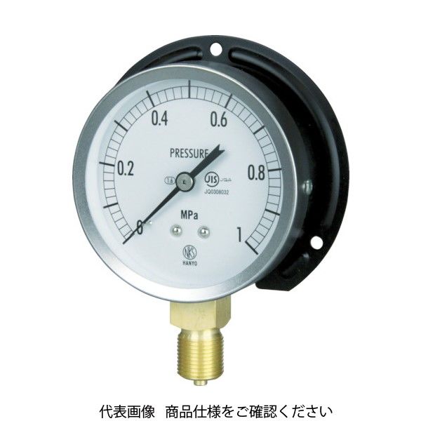 長野計器 長野 JIS汎用形圧力計(B枠) 圧力レンジ(MPa):0.0~1.60 GS51-231-1.6MP 1個 277-2868（直送品）