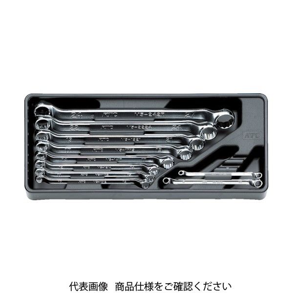 京都機械工具 KTC めがねレンチセット[8本組] TM508 1セット 307-6130