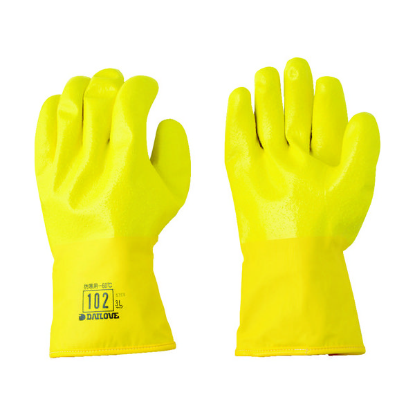 ダイヤゴム DAILOVE 防寒用ダイローブ102(3L) D102-3L 1双 324-7066（直送品）