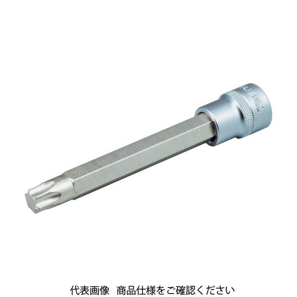 ヘックスローブソケット ロングトルクスソケット(強力タイプ) T45 差込角9.5mm 先端寸法7.77mm 3TX-T45L 1個（直送品）