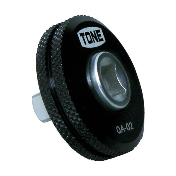 TONE ソケットアダプター クィックアダプター 差込角6.35mm 全長19mm QA-02 1個 396-4701（直送品）