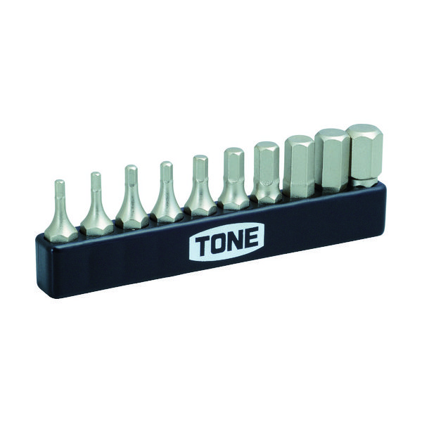 TONE ヘキサゴンビットセット BTH10S 1セット 405-7449（直送品）