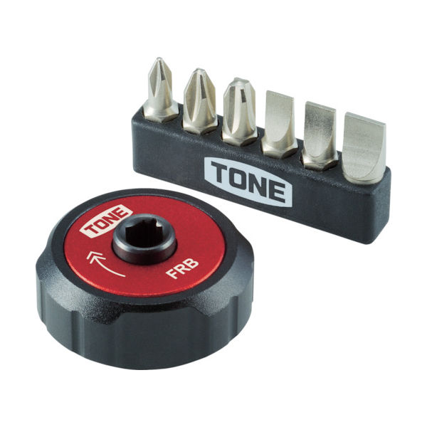 TONE フィンガーラチェットレンチセット FRB6S 1セット 412-5142（直送品）