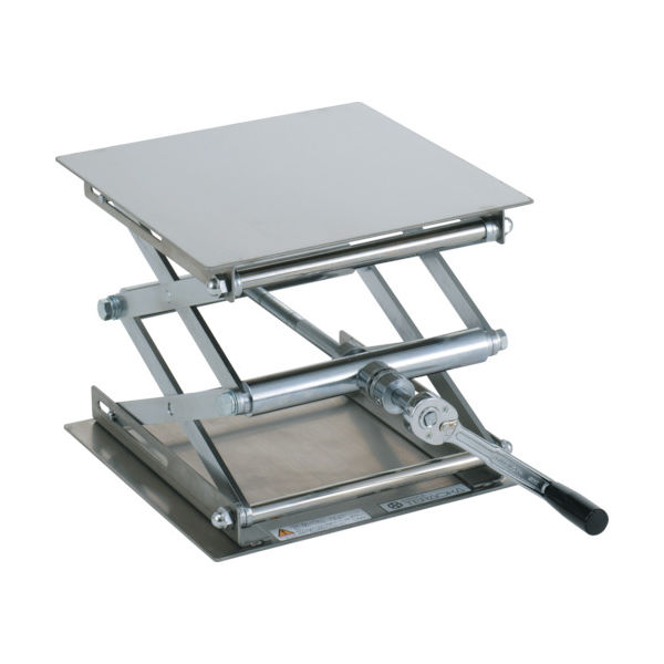 テラオカ ラボジャッキ回転グリップ付ラチェットハンドル式ステンレスタイプ 99-1620-63 1台 413-9623（直送品）