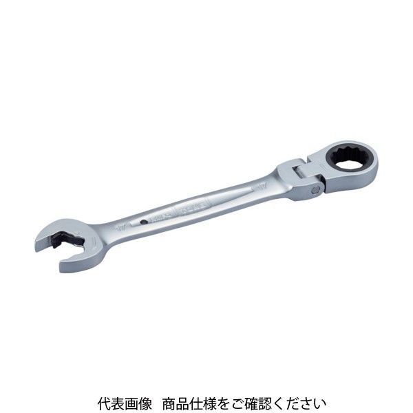 TONE 首振クイックラチェットめがねレンチ 13mm RMFQ-13 1丁(1個) 431-9656（直送品）