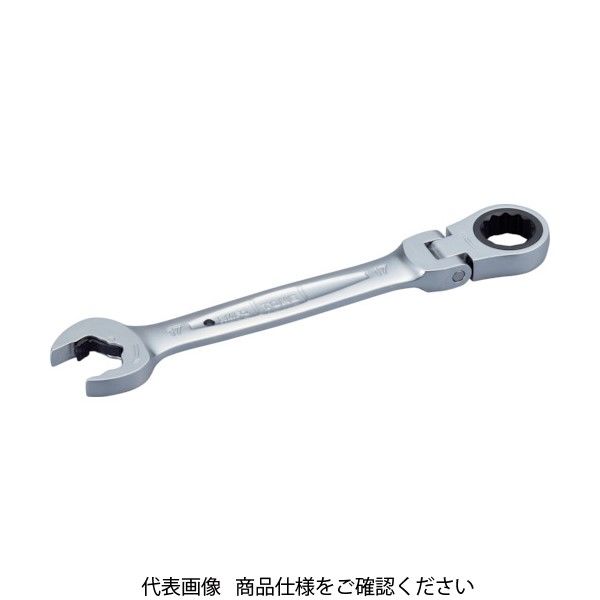 TONE（トネ） TONE 首振クイックラチェットめがねレンチ 18mm RMFQ-18 1個 431-9702（直送品）