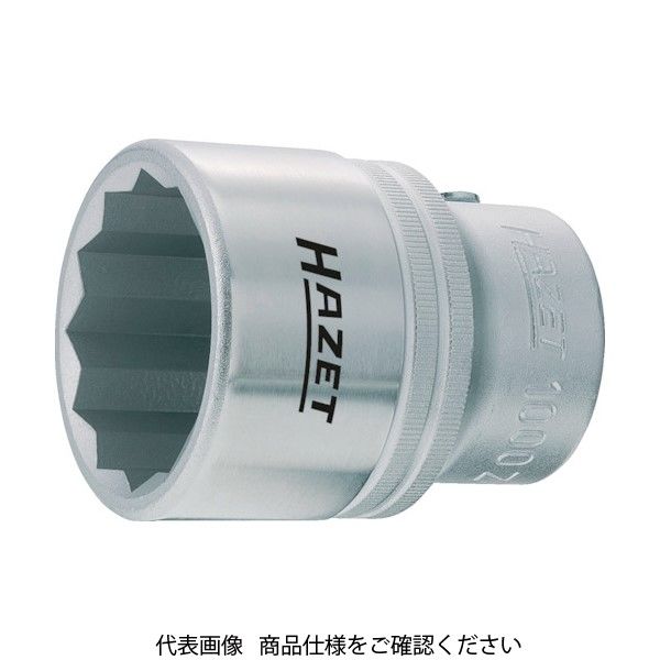 HAZET（ハゼット） HAZET ソケットレンチ（12角タイプ・差込角19mm・対辺38mm） 1000Z-38 1個 439-2345（直送品）