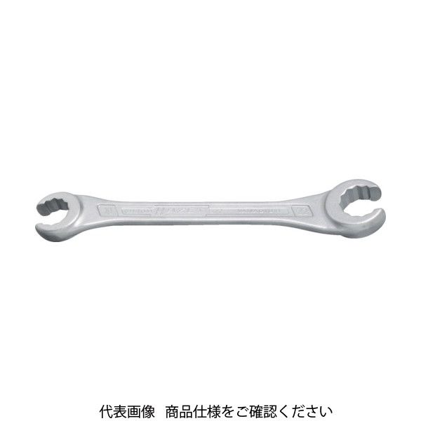 HAZET 両口フレアナットレンチ 13X15mm 612-13X15 1丁 439-4186（直送品）