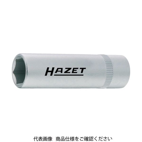 HAZET（ハゼット） HAZET ディープソケットレンチ（6角タイプ・差込角6.35mm・対辺10mm） 850LG-10 1個 439-4585（直送品）