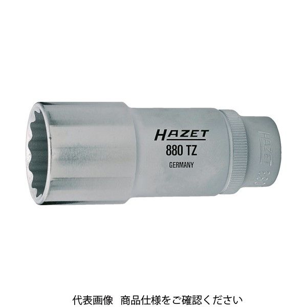 HAZET（ハゼット） HAZET ディープソケットレンチ（12角タイプ・差込角9.5mm・対辺12mm） 880TZ-12 1個 439-5239（直送品）