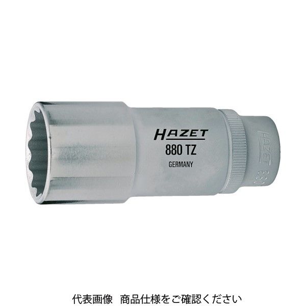 HAZET ディープソケットレンチ(12角タイプ・差込角9.5mm・対辺17mm) 880TZ-17 1個 439-5280（直送品）