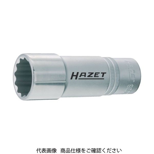 HAZET ディープソケットレンチ(12角タイプ・差込角12.7mm・対辺13mm) 900TZ-13 1個 439-6171（直送品）