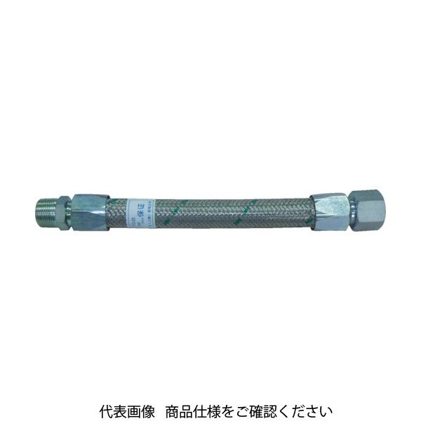 トーフレ メタルタッチ無溶接型フレキ 継手鉄 オスXオス 15AX300L TF-1615-300-MM 439-7959（直送品）