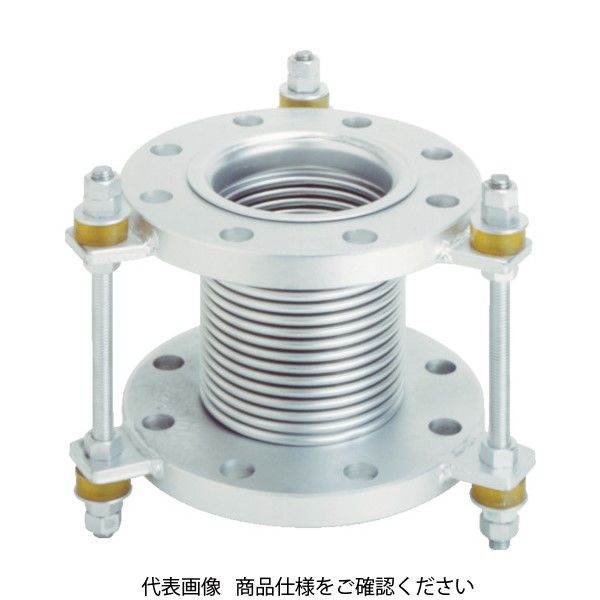 トーフレ フランジ無溶接型防振継手 10K SS400 125AX150L VJ10K-125-150 1本 439-8599（直送品）