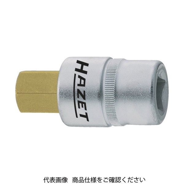 HAZET ヘキサゴンソケット(差込角12.7mm) 対辺寸法10mm 986-10 1個 442-3551（直送品）
