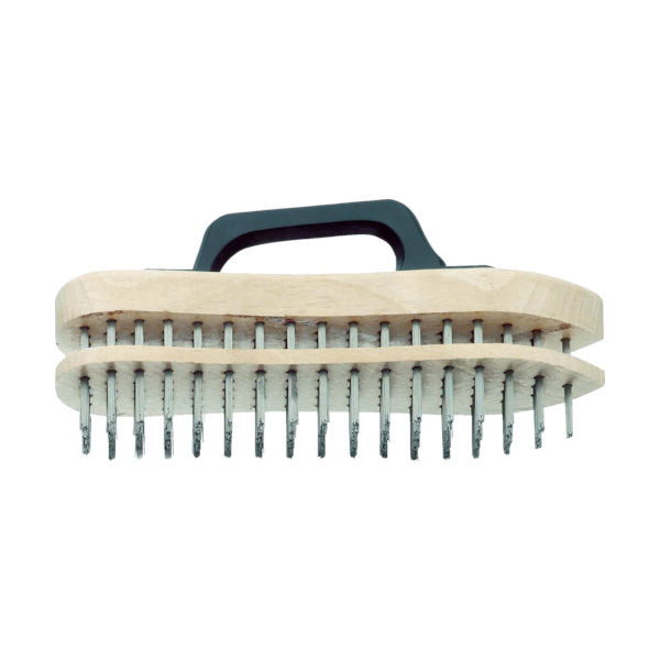 LESSMANN 【売切廃番】 アジャスタブルハンドブラシ ステンレス線 140981 1本 442-4778（直送品）