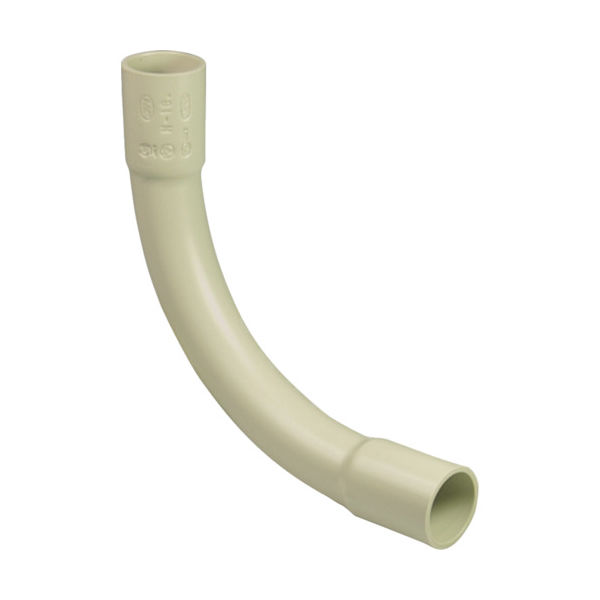 日動電工 ノーマルベンド16(アイボリー) N16JHW 1個 443-6946（直送品）