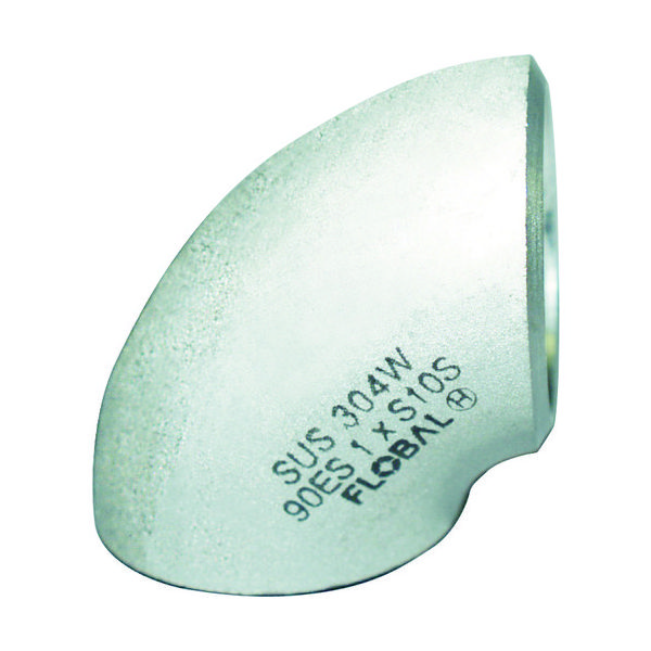 フローバル 90°エルボ(ショート)S10S 09100041 B-90ES-10S-25A 1個 444-5473（直送品）