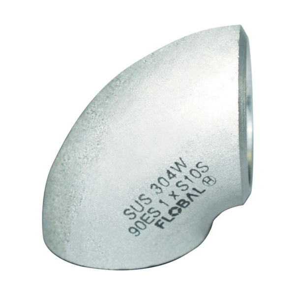 フローバル 90°エルボ(ショート)S10S 09100044 B-90ES-10S-50A 1個 444-5503（直送品）