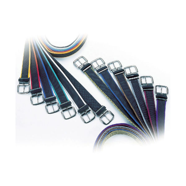 コヅチ カラーソフトベルトワンピン38ブラック PNB-038BK 1本 446-1037（直送品）