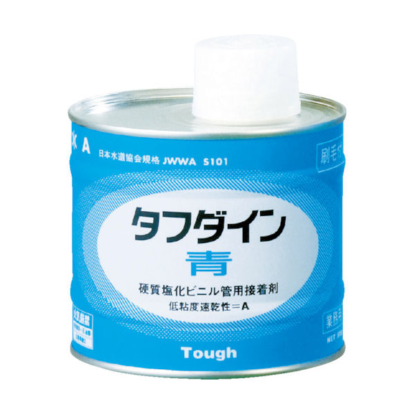 クボタ クボタケミックス 塩ビ用接着剤 タフダイン青 1KG AO1KG 1缶(1000g) 446-2971（直送品）