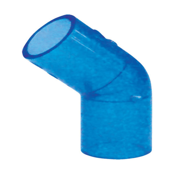 クボタ クボタケミックス 透明TS 45エルボ TS45L20 C-TS45L20 1個 446-3021（直送品）