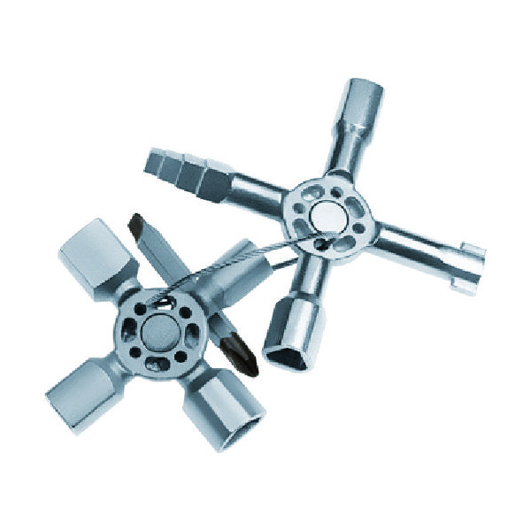 KNIPEX コントロールキャビネットキー 001101 1セット 446-7001（直送品）