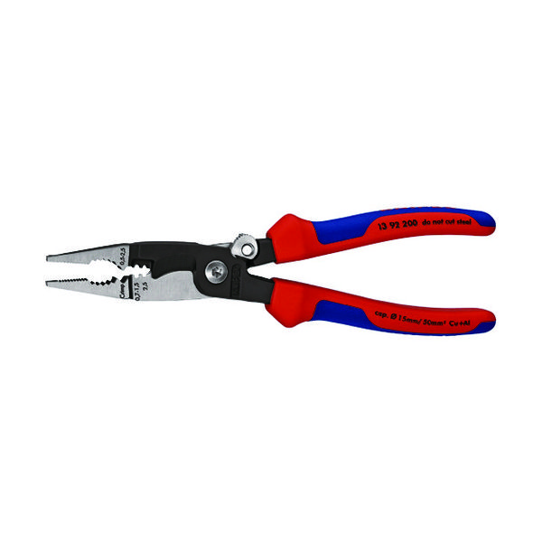 KNIPEX エレクトロプライヤー ロック付 200mm 1392-200 1丁 446-7299