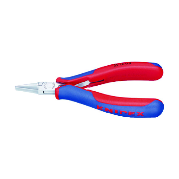 KNIPEX 精密用プライヤー 平 115mm 3512-115 1丁 446-7779（直送品）