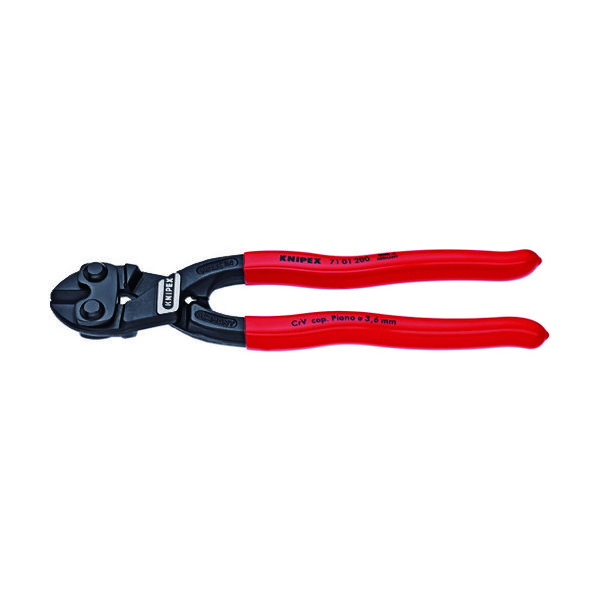 KNIPEX 200mm ミニクリッパー 7101-200 1丁 446-8562（直送品）